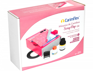 Caixa Máquina de Carimbos CarimFlex Scrap Pop G4